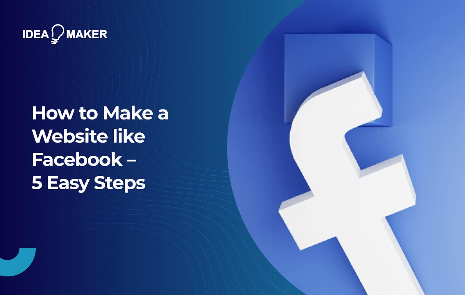 Ideamaker - How to Make a Website Like Facebook