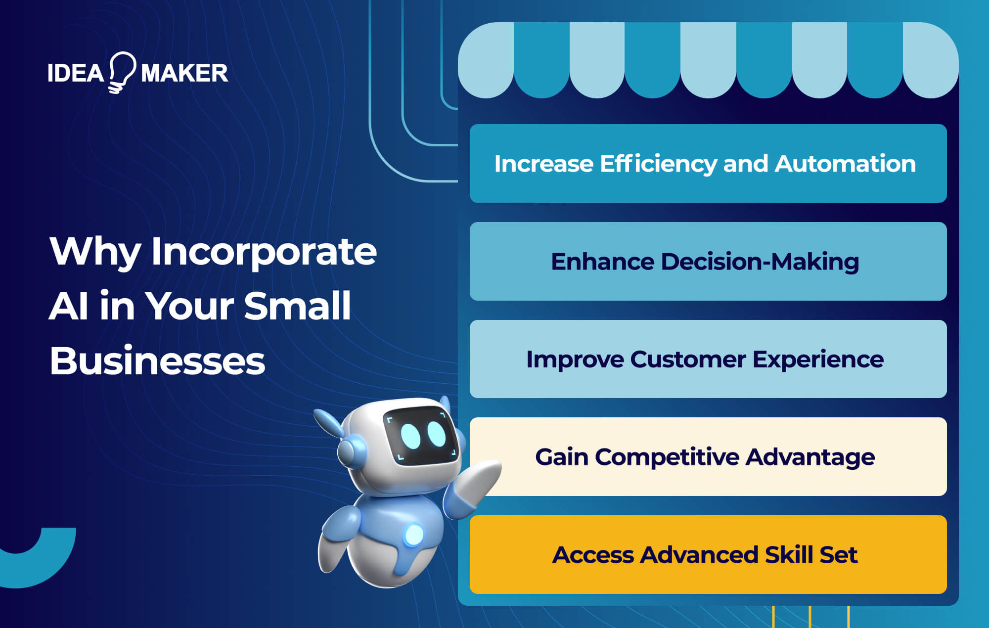 Ideamaker - Why Incorporate AI in Your Small Businesses