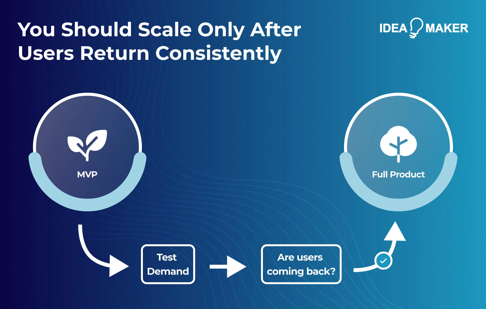 Idea Maker - mvp vs full-scale product expectations